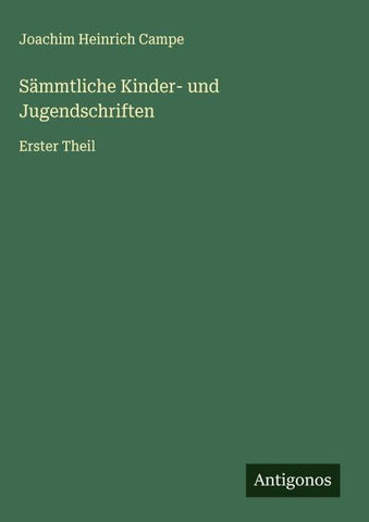 Sämmtliche Kinder- und Jugendschriften