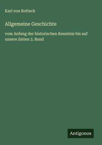 Allgemeine Geschichte