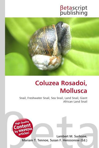 Coluzea Rosadoi, Mollusca