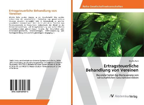 Ertragsteuerliche Behandlung von Vereinen