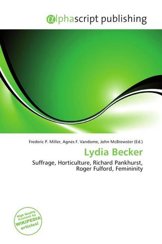 Lydia Becker
