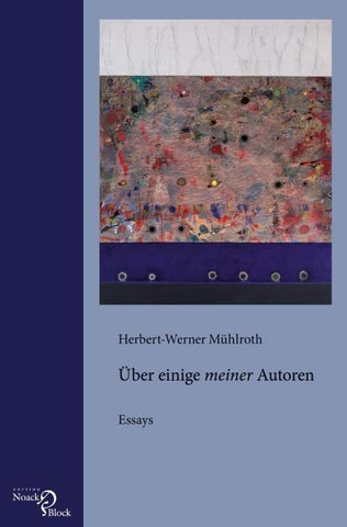 Über einige „meiner“ Autoren