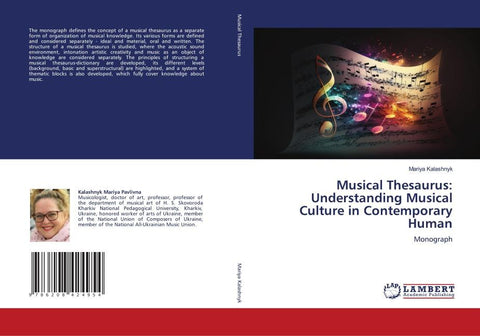 Musical Thesaurus: Understanding Musical Culture in Contemporary Human