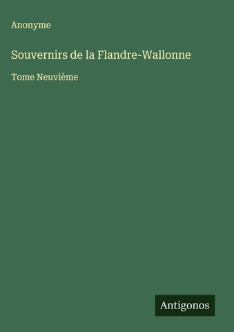 Souvernirs de la Flandre-Wallonne