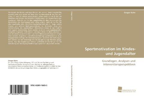 Sportmotivation im Kindes- und Jugendalter