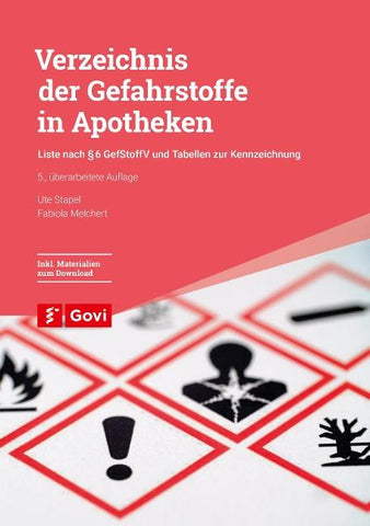 Verzeichnis der Gefahrstoffe in Apotheken