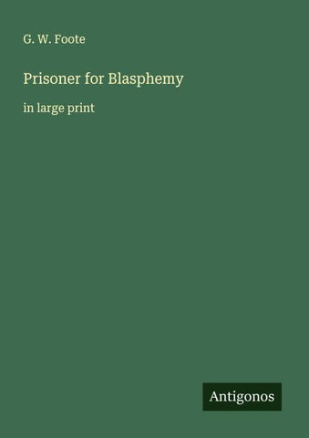 Prisoner for Blasphemy