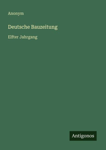 Deutsche Bauzeitung