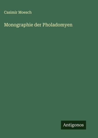 Monographie der Pholadomyen