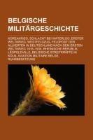 Belgische Militärgeschichte