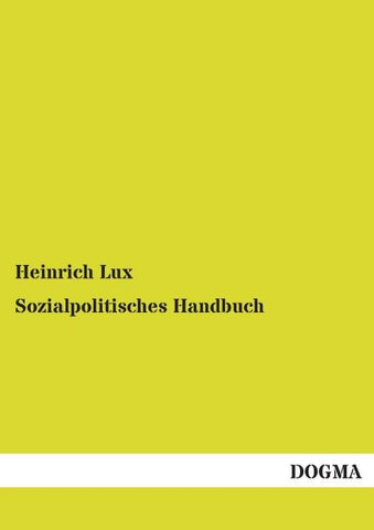 Sozialpolitisches Handbuch