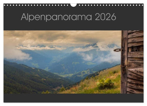 Alpenpanorama 2026 (Wandkalender 2026 DIN A3 quer), CALVENDO Monatskalender