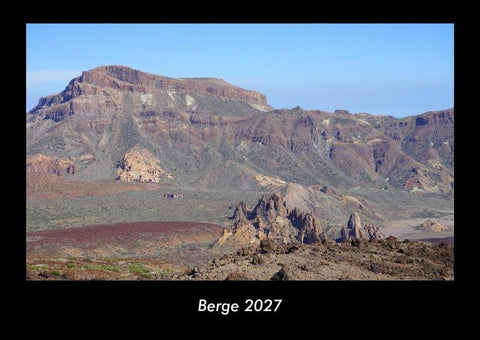 Berge 2027 Fotokalender DIN A3
