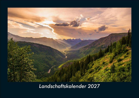 Landschaftskalender 2027 Fotokalender DIN A5