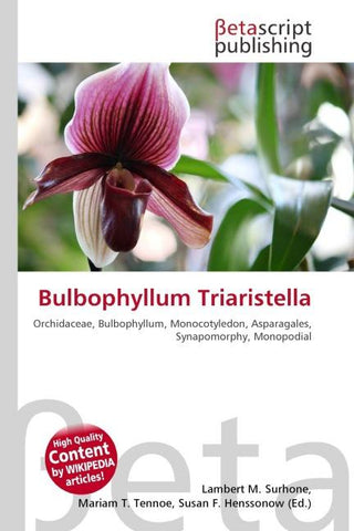Bulbophyllum Triaristella