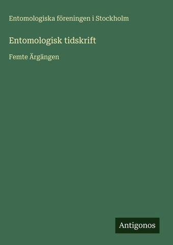 Entomologisk tidskrift