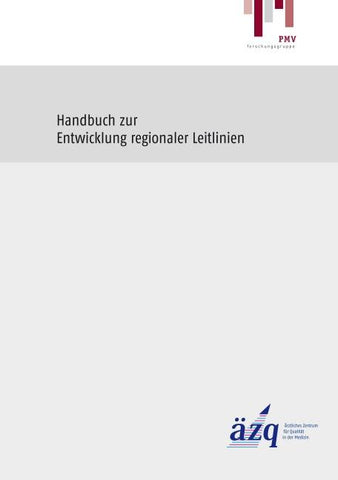 Handbuch zur Entwicklung regionaler Leitlinien