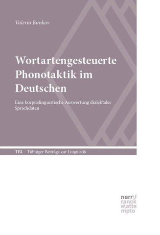 Wortartengesteuerte Phonotaktik im Deutschen