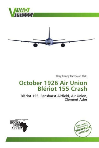 October 1926 Air Union Blériot 155 Crash