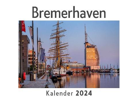 Bremerhaven (Wandkalender 2024, Kalender DIN A4 quer, Monatskalender im Querformat mit Kalendarium, Das perfekte Geschenk)