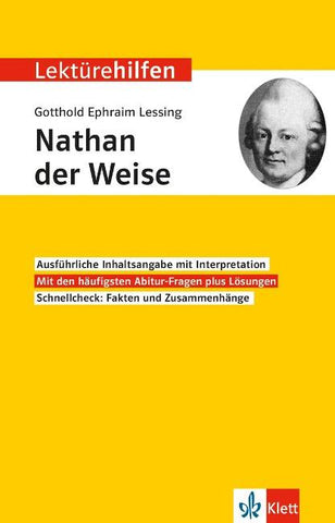 Klett Lektürehilfen Gotthold Ephraim Lessing, Nathan der Weise