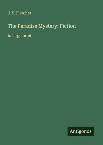 The Paradise Mystery; Fiction
