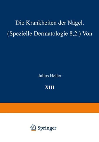 Die Krankheiten der Nägel
