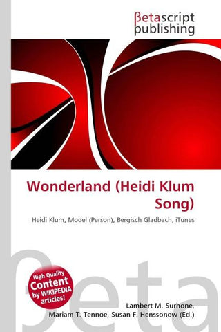 Wonderland (Heidi Klum Song)
