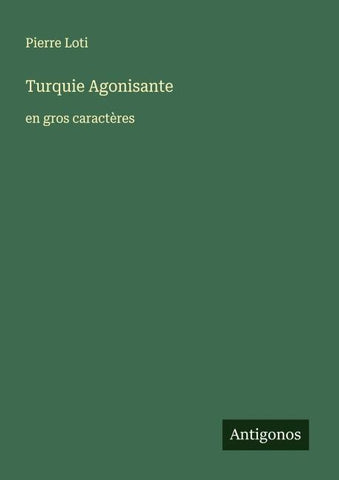 Turquie Agonisante