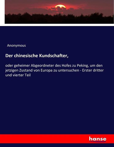 Der chinesische Kundschafter,