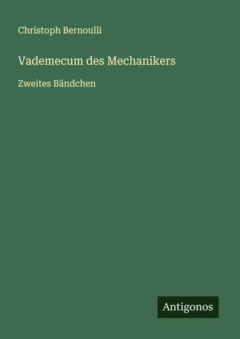 Vademecum des Mechanikers