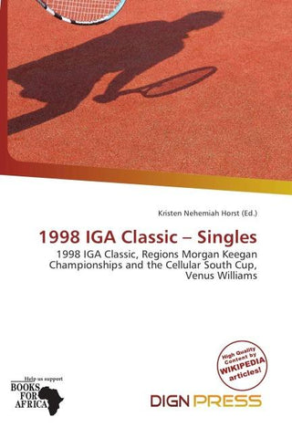 1998 IGA Classic - Singles
