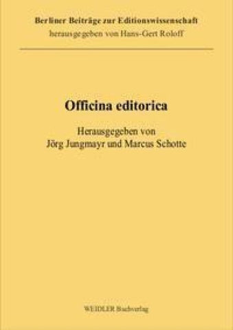 Officina editorica