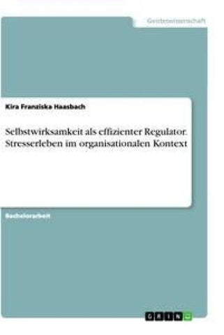 Selbstwirksamkeit als effizienter Regulator. Stresserleben im organisationalen Kontext