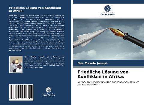 Friedliche Lösung von Konflikten in Afrika: