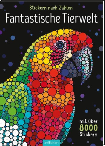 Stickern nach Zahlen – Fantastische Tierwelt