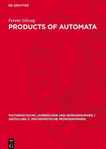 Products of Automata