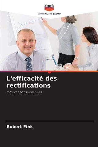 L'efficacité des rectifications