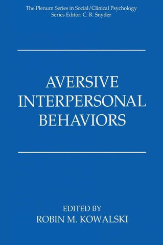 Aversive Interpersonal Behaviors