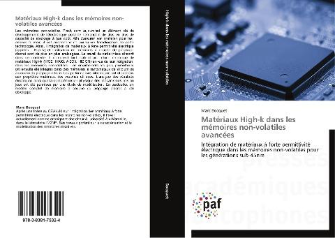 Matériaux High-k dans les mémoires non-volatiles avancées