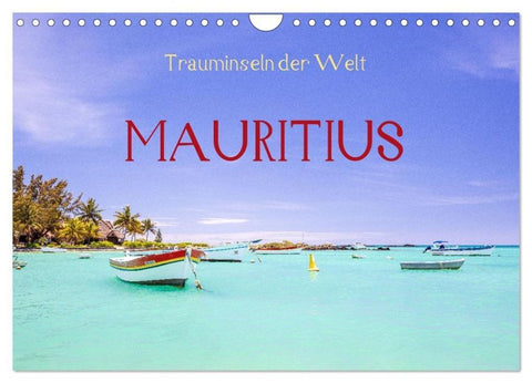 Trauminseln der Welt - Mauritius (Wandkalender 2026 DIN A4 quer), CALVENDO Monatskalender