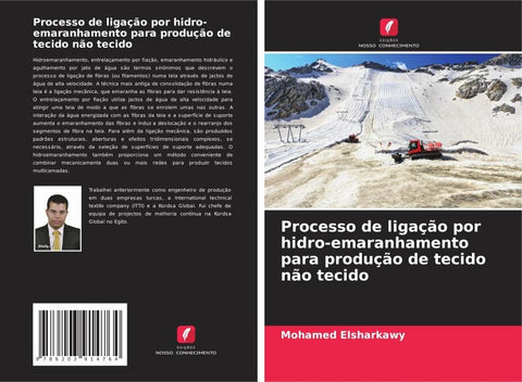 Processo de ligação por hidro-emaranhamento para produção de tecido não tecido
