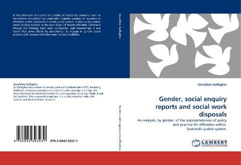 Gender, social enquiry reports and social work disposals