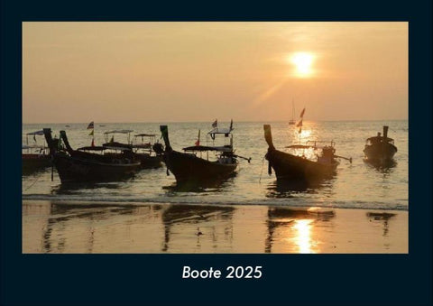 Boote 2025 Fotokalender DIN A4