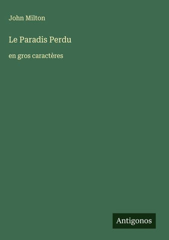 Le Paradis Perdu
