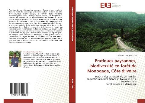 Pratiques paysannes, biodiversité en forêt de Monogaga, Côte d'Ivoire