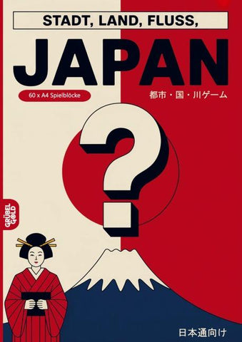 Stadt, Land, Fluss, Japan