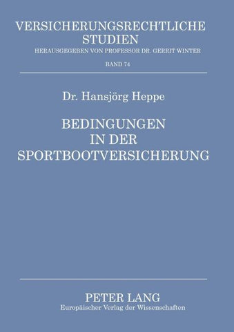 Bedingungen in der Sportbootversicherung