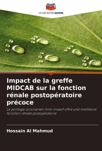 Impact de la greffe MIDCAB sur la fonction rénale postopératoire précoce