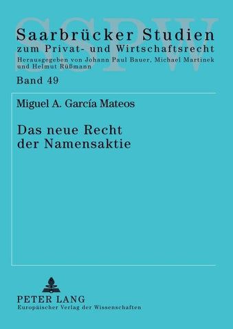 Das neue Recht der Namensaktie